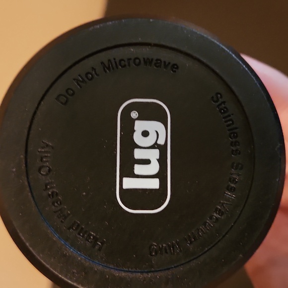 Lug Black and White Floral Thermos/water Bottle - Picture 4 of 10